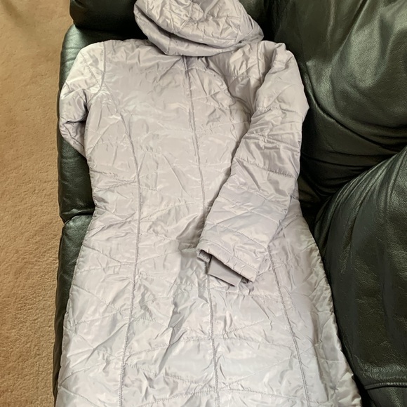 Columbia Women’s Mighty Lite Hooded Jacket, Light Gray Color, Size S - Picture 5 of 8